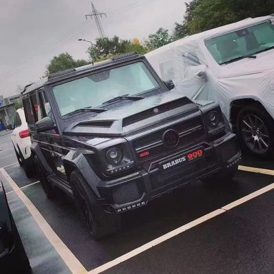 Para Benz Clase G W463 G500 G550 G63 tapa de la máquina de fibra de carbono W463 mejorada B900 estilo de capucha