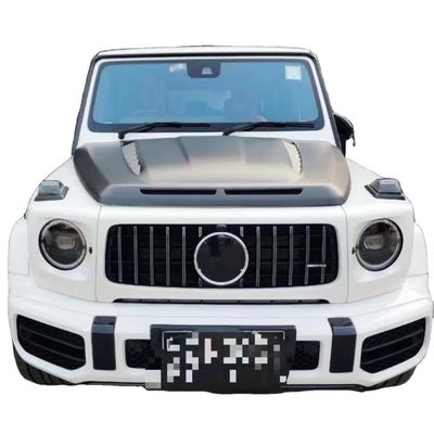 Para la clase Benz G W464 W463 G500 G550 G63 G350 tapa de máquina de fibra de carbono W464 W463 Upgrade Topcar Style
