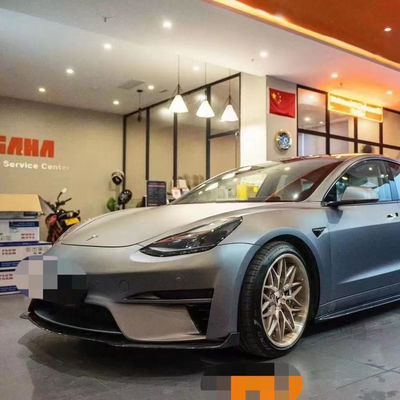 Venta de Modelo 3 Kit de actualización de la carrocería para el Tesla Modelo 3 Con el estilo robot delantero y trasero de los perchas de los spoilers