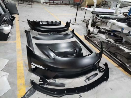 Venta de Modelo 3 Kit de actualización de la carrocería para el Tesla Modelo 3 Con el estilo robot delantero y trasero de los perchas de los spoilers