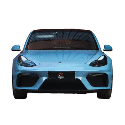 Repuestos de automóviles para el Tesla Model 3 Kit de carrocería Material de plástico PP MODELO 3 Kit de carrocería de parachoques delanteros de estilo GT4 mejorado