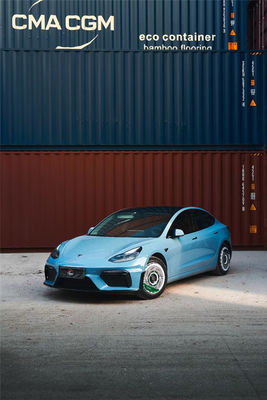Repuestos de automóviles para el Tesla Model 3 Kit de carrocería Material de plástico PP MODELO 3 Kit de carrocería de parachoques delanteros de estilo GT4 mejorado
