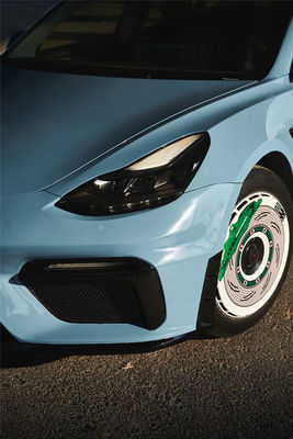 Repuestos de automóviles para el Tesla Model 3 Kit de carrocería Material de plástico PP MODELO 3 Kit de carrocería de parachoques delanteros de estilo GT4 mejorado