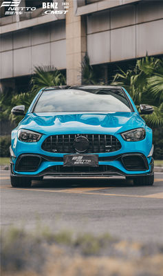 Compartimientos para automóviles Kit de carrocería de fibra de carbono para Mercedes E63S 2021 E63s Kit de carrocería de difusores de fibra de carbono para automóviles
