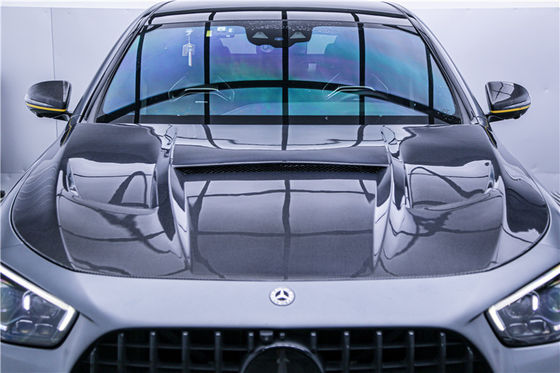 Auto partes Kit de cuerpo de fibra de carbono para Mercedes E63S E63s Fibra de carbono delantera
