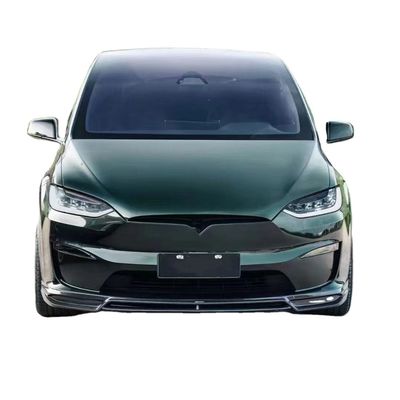CMST Tesla Modelo X Kit de cuerpo verde oscuro Kit de cuerpo ancho de Tesla 2023 Difusor de labio frontal