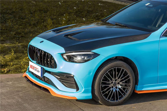 Repuestos de automóviles para Mercedes W206 C180C260 C300 Capó de fibra de carbono W206 Capó de fibra de carbono