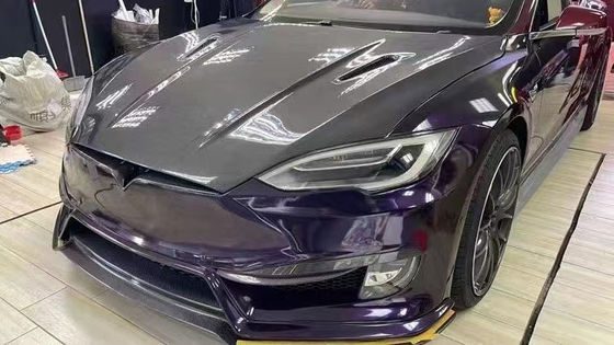 Modelo S Kit de carrocería de Tesla 2017 - 2019 Motor del casco del parachoques trasero
