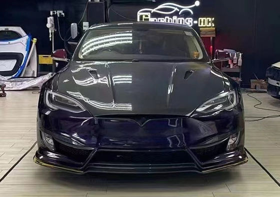 Modelo S Kit de carrocería de Tesla 2017 - 2019 Motor del casco del parachoques trasero