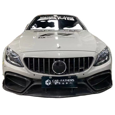 Repuestos de automóviles para Mercedes W205 C180 C260 C300 Kit de carrocería W205 C180 C260 C300 Kit de carrocería de parachoques delanteros de estilo IMP mejorado