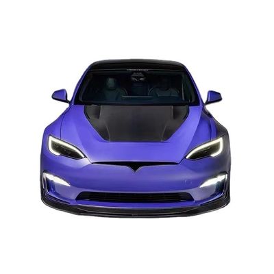 El equipo de cuerpo del estilo Vors Tesla 2013 - 2016 Tesla Model S Spoiler Hood Side Skirt