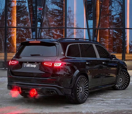 Repuestos de automóviles para Mercedes GLS600 Maybach Cuerpo de fibra de carbono KitGLS600 Maybach Modernizado LD estilo Cuerpo de fibra de carbono Kit