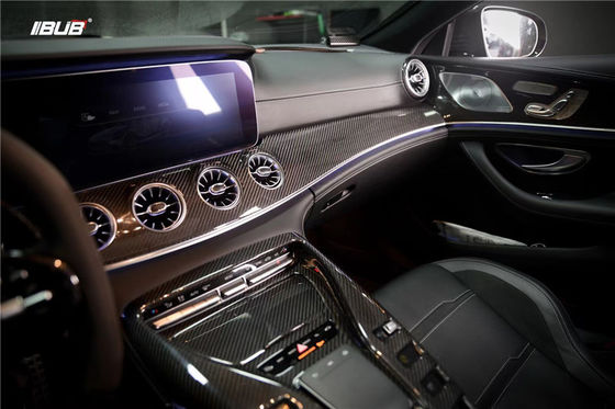 Repuestos de automóviles para Mercedes AMG GT50 GT53 GT63 Panel de control del centro de fibra de carbono