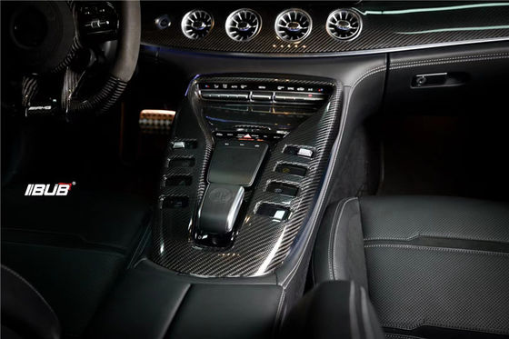 Repuestos de automóviles para Mercedes AMG GT50 GT53 GT63 Panel de control del centro de fibra de carbono