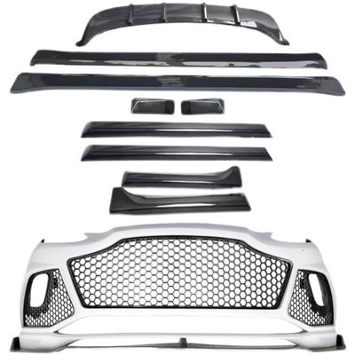 Nuevo producto para Aston Martin DBX Kit de carrocería DBX Fibra de carbono delantera, parachoque lateral, falda difusora