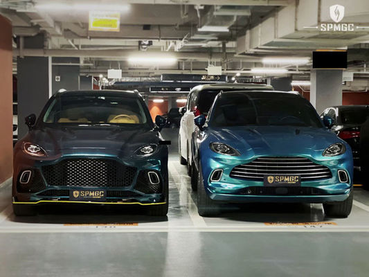 Nuevo producto para Aston Martin DBX Kit de carrocería DBX Fibra de carbono delantera, parachoque lateral, falda difusora