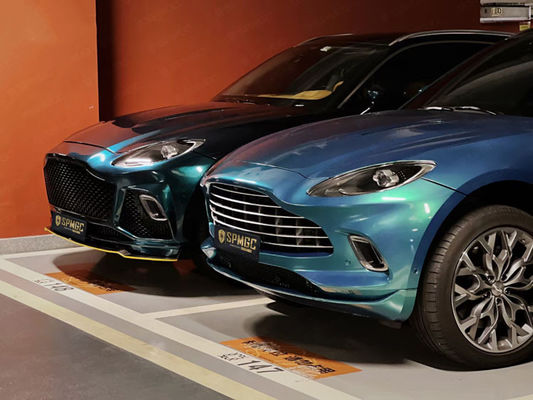 Nuevo producto para Aston Martin DBX Kit de carrocería DBX Fibra de carbono delantera, parachoque lateral, falda difusora