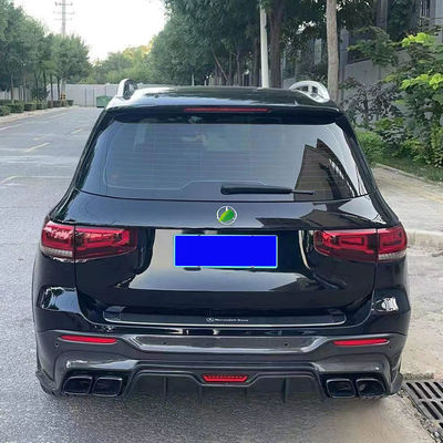 Repuestos de automóviles para Mercedes GLB Kit de carrocería de fibra de carbono GLB Fibra de carbono Scoop delantero Diffuser Spoiler Hood