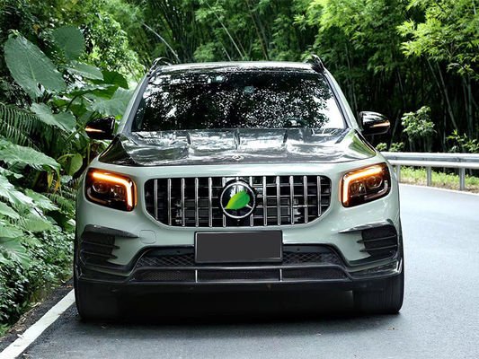 Repuestos de automóviles para Mercedes GLB Kit de carrocería de fibra de carbono GLB Fibra de carbono Scoop delantero Diffuser Spoiler Hood