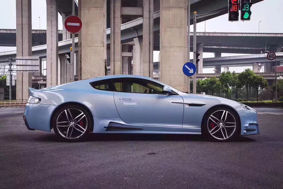 Nuevo producto para el kit de carrocería DB9 de Aston Martin DB9 Modernizado estilo MSY delantero y trasero Baquete lateral Falda de fibra de carbono