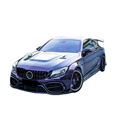 Repuestos de automóviles para Mercedes C63 C63S Coupé Kit de carrocería C63 C63S Coupé Modernizado IMP Estilo delantero y trasero Bumper Spoiler Body Kit