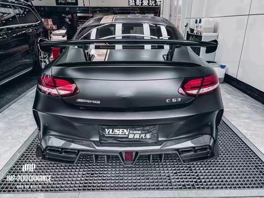 Repuestos de automóviles para Mercedes C63 C63S Coupé Kit de carrocería C63 C63S Coupé Modernizado IMP Estilo delantero y trasero Bumper Spoiler Body Kit