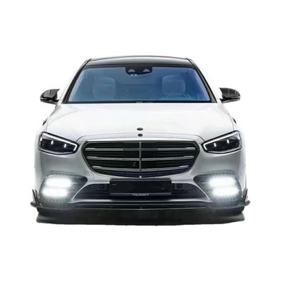 Para Mercedes W223 Kit de carrocería W223 S450L S500 S580 Kit de carrocería de fibra de carbono W223 Modernizado estilo MSY Kit de carrocería de fibra de carbono