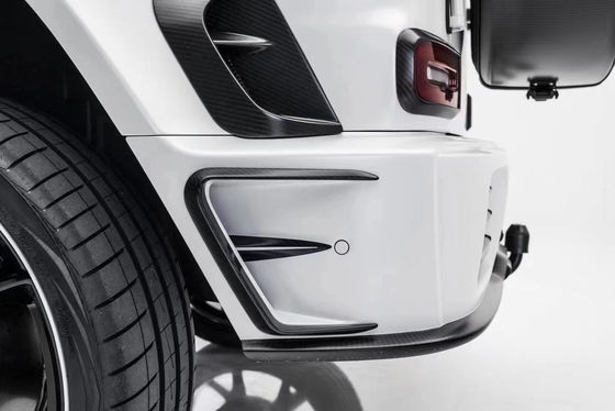 Repuestos de automóviles para Mercedes W464 G500 G550 G63 Kit de carrocería W464 G500 G550 G63 Kit de carrocería de fibra de carbono de estilo MSY mejorado