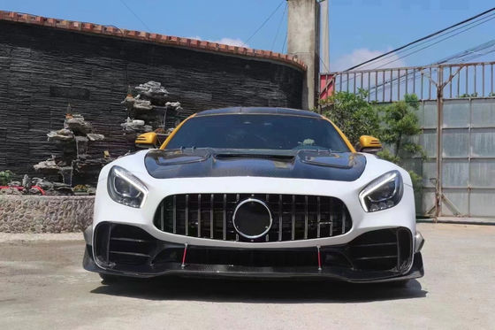 Repuestos de automóviles para Mercedes-Benz AMG GT GTS GTC Kit de carrocería AMG GT GTS Pro estilo actualizado Kit de carrocería delantero y trasero parachoques spoiler
