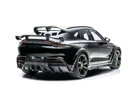 Brillante negro Aston Martin Body Kit DBX MSY estilo de fibra de carbono