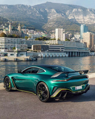 2020 Vantage Aston Martin Cuerpo V12 F1 Kit de estilo delantero trasero parachoques
