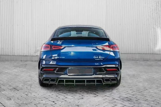 Para Mercedes-Benz GLE COUPE Kit de cuerpo de fibra de carbono GLE COUPE actualizaciones de estilo superior Fibra de carbono delantera de labio difusor widebody Kit