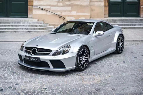 Para Mercedes SL R230 Kit de cuerpo ancho SL R230 Modernizado BS estilo delantero y trasero Bumper Spoiler Widebody Kit