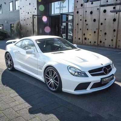 Para Mercedes SL R230 Kit de cuerpo ancho SL R230 Modernizado BS estilo delantero y trasero Bumper Spoiler Widebody Kit