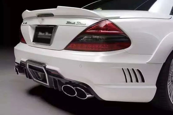 Para Mercedes SL R230 Kit de cuerpo ancho SL R230 Kit de cuerpo ancho de empujones delanteros y traseros de estilo WD mejorado