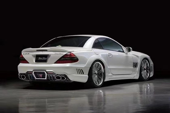 Para Mercedes SL R230 Kit de cuerpo ancho SL R230 Kit de cuerpo ancho de empujones delanteros y traseros de estilo WD mejorado