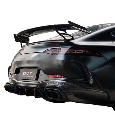 Para Mercedes-Benz AMG GT50 GT63 Spoiler de fibra de carbono AMG GT50 GT63 Ala de spoiler de fibra de carbono mejorada al estilo RT900