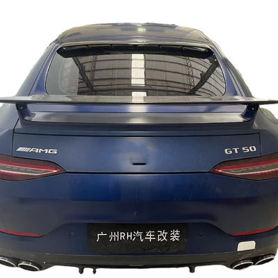 Para Mercedes-Benz AMG GT50 GT53 GT63 Spoiler de fibra de carbono
