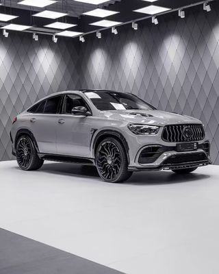 para Mercedes-Benz GLE53 63C Coupé Kit de cuerpo de fibra de carbono GLE53 63C Coupé kit de difusor de labio delantero de fibra de carbono Spoiler