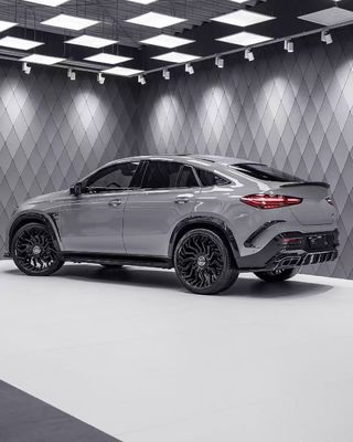 para Mercedes-Benz GLE53 63C Coupé Kit de cuerpo de fibra de carbono GLE53 63C Coupé kit de difusor de labio delantero de fibra de carbono Spoiler