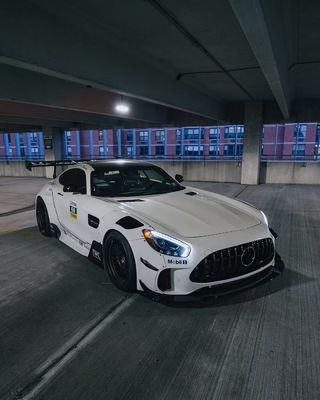 Para Mercedes AMG GT Kit de cuerpo ancho de fibra de carbono