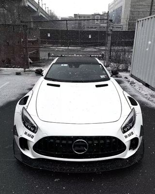 Para Mercedes AMG GT Kit de cuerpo ancho de fibra de carbono