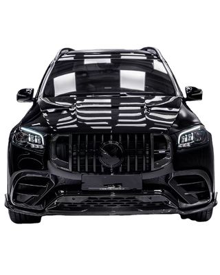 Para el Mercedes X167 GLS450 Kit de cuerpo de fibra de carbono GLS Upgrade BS estilo delantero de labio difusor spoiler widebody Kit