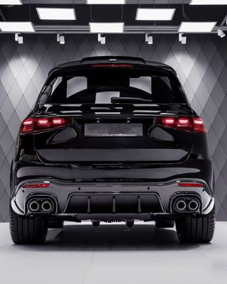 Para el Mercedes X167 GLS450 Kit de cuerpo de fibra de carbono GLS Upgrade BS estilo delantero de labio difusor spoiler widebody Kit