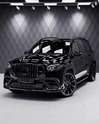 Para el Mercedes X167 GLS450 Kit de cuerpo de fibra de carbono GLS Upgrade BS estilo delantero de labio difusor spoiler widebody Kit