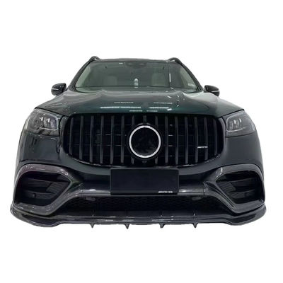 X167 GLS450 Mercedes Benz Body Kit LD Estilo Fibra de Carbono Spoiler de la boca con capucha