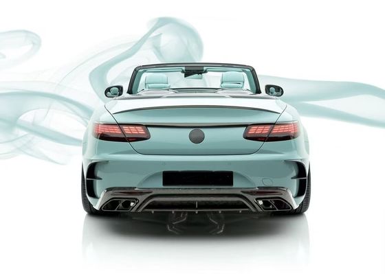 S63 Coupé Mercedes Benz Kit de carrocería MSY estilo 2012 - 2019 Spoiler del parachoques del coche