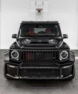 W464 G500 G63 Mercedes Body Kit G800 Estilo delantero del coche parachoques spoiler Arcos de ruedas