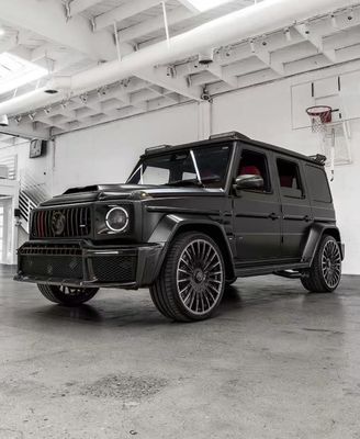 W464 G500 G63 Mercedes Body Kit G800 Estilo delantero del coche parachoques spoiler Arcos de ruedas